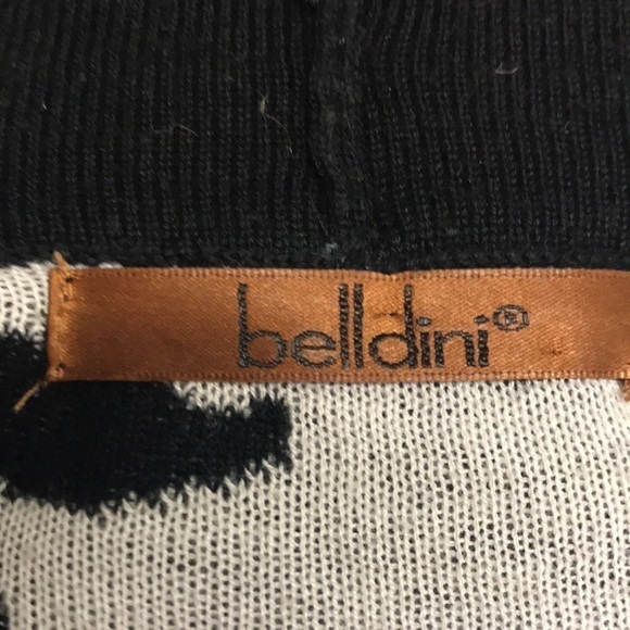 Belldini Women’s Cardigan Open Front Black/White Approx XL - Picture 6 of 9